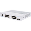 Cisco Business 350, 16-Port Gigabit Managed Switch with 16 Gigabit RJ45 and 2 SFP Ports, Internal, Universal Power