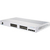 Cisco Business 350, 24-Port Gigabit Managed Switch with 24 Gigabit RJ45 and 4 (10G) SFP+ Ports