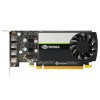 NVIDIA T1000, 4GB, GDDR6 128-bit, 160GB/s, PCIe 3.0 x 16, Single Slot, 4x Mini DisplayPort 1.4, 50W, Turing, 3YR Warranty