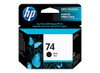 HP No.74 (CB335WA) Black Ink Cartridge- 220 pages