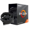 AMD 100-100000510BOX, Ryzen 3-4100, Socket AM4, Cores: 4