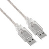 Astrotek AT-USB2-AMAM-1M, USB 2.0 Cable 1m Type A Male To Type A Male Transparent Colour RoHS, 1Year Warranty