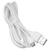 Generic USB2.0 2in1 Mobile Phone and Data Charging Cable USB 2.0, Micro USB, White