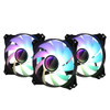 Zalman ZM-IF120A3, Size: 120mm, Airflow: 55.2CFM, Noise: 21dBA, ARGB, Black, Pack of 3, 1 Year Warranty