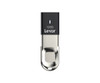Lexar LJDF35-128BBK, JumpDrive Fingerprint F35, 128GB, USB3.0, Read Speed: Up to 150MB/s, 3 Year Warranty