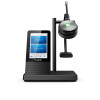 Yealink WH66-Mono-UC, Dect Wireless Headset with Touch Screen, Busy Light on Headset, Leather Ear Cushions, 1 Year Warranty