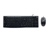 Logitech 920-002693, MK200 Keyboard and Mouse Combo, 1000dpi, USB, Wired, Black, 3 Year Warranty