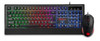 Thermaltake CM-CHD-WLXXPL-US, Tt eSPORTS Challenger Duo Keyboard and Mouse Combo, Rainbow-coloured Backlighting, Anti-ghosting Keys, 24-key rollover, 6 mouse buttons, Ergonomic design, Up to 2400DPI, 1 Year