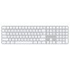 Apple MK2C3ZA/A, Magic Keyboard with Touch ID Numeric Keypad for Mac Computers, Wireless+Bluetooth, White, 1 Year Warranty