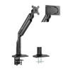 Brateck LDT43-C011, Single Monitor Select Gas Spring Aluminum Monitor Arm Fit, 17"-43" Monitor, Up to 18Kg, VESA, 3 Year Warranty