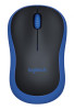 Logitech 910-002502, M185 Mouse, 1000dpi, USB, Wireless, Blue, Black, 3 Year Warranty