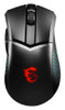 MSI CLUTCH GM51W, GM51 Lightweight Gaming Mouse, Wireless range, 6 Button, 6400dpi, Black, 1 Year Warranty