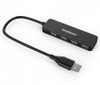 Simplecom CH241 Hi-Speed 4 Port Ultra Compact USB 2.0 Hub, 1 Year Warranty