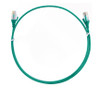 8ware CAT6 Ultra Thin Slim Cable 5m / 500cm - Green Color Premium RJ45 Ethernet Network LAN UTP Patch Cord 26AWG for Data