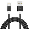 Astrotek 1m USB Lightning Data Sync Charger Black Cable for iPhone 7S 7 Plus 6S 6 Plus 5 5S iPad Air Mini iPod