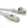 Astrotek CAT6A Shielded Cable 1m Grey/White Color 10GbE RJ45 Ethernet Network LAN S/FTP LSZH Cord 26AWG PVC Jacket