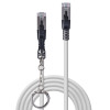 Lindy 20m Locking Cable, Grey