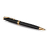 Parker Sonnet Black Lacquer Gold Trim Ballpoint