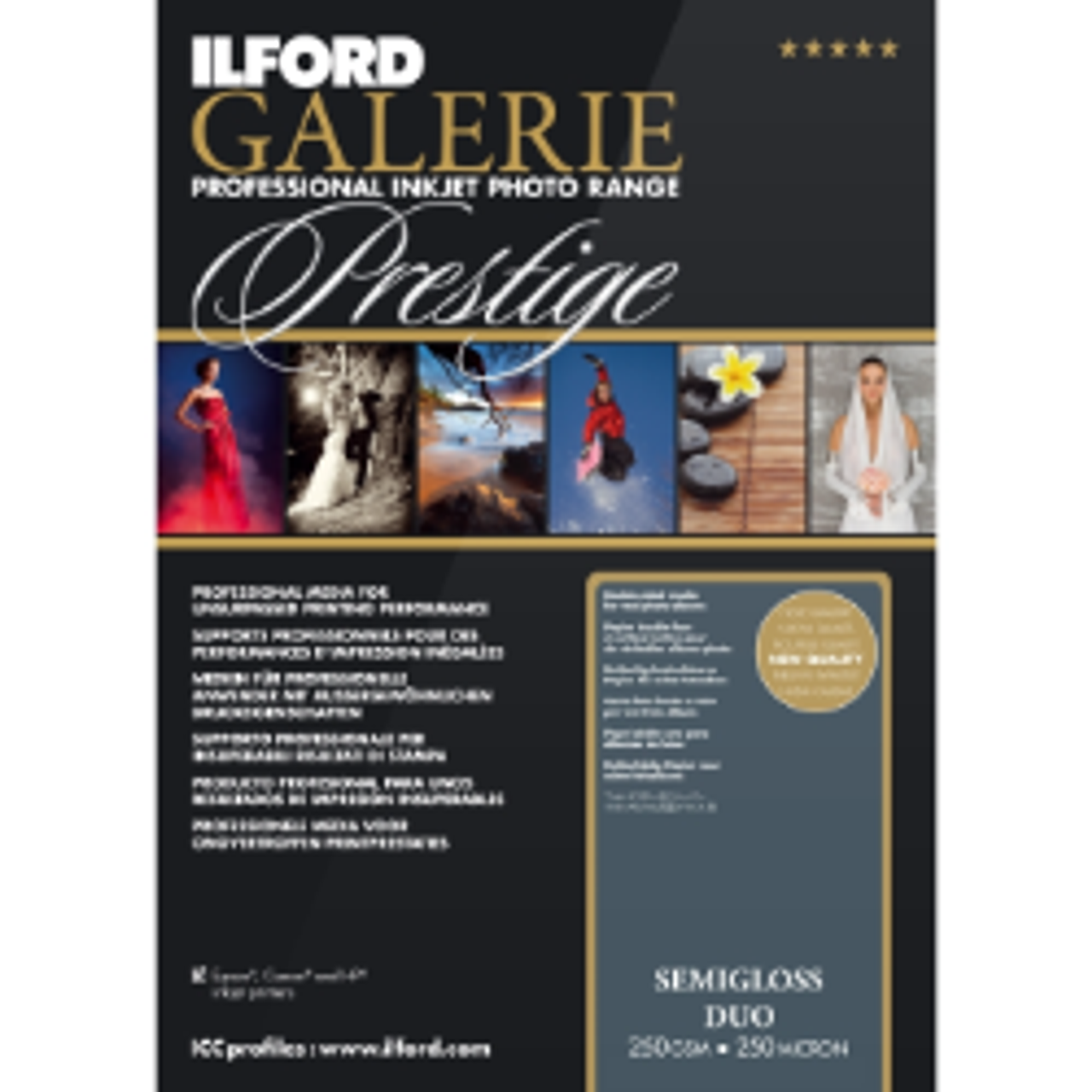 Ilford GALERIE Semi-Gloss Duo 250gsm A3 25 Sheets The Cartridge Warehouse