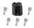 Relay Mount Base Connector for 5 Terminal 12V Relay
