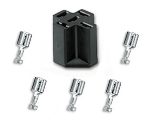 Relay Mount Base Connector for 5 Terminal 12V Relay - HiPo Parts Garage