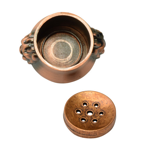 Copper Lion Bowl Incense holder- Mini