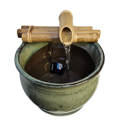 Ocean Blue Bamboo Fountain 