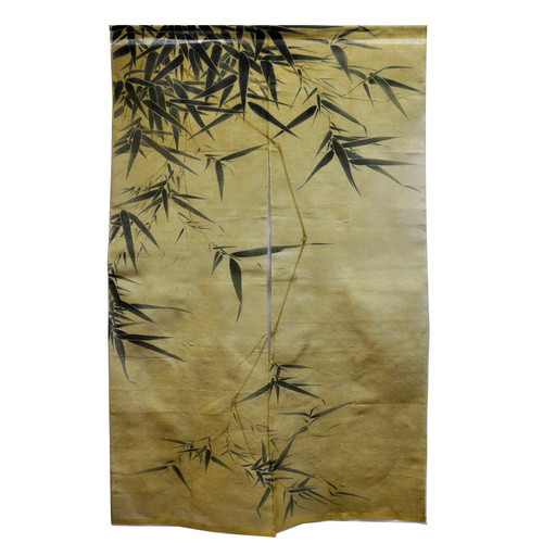 Natural Bamboo Linen Noren