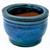 6" Rd Self Water Pot Caribbean Blue