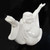 White Porcelain Hotei (Happy Buddha)