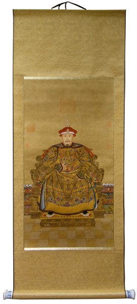 Emperor Empress Scroll Set