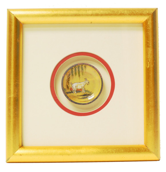 12 Zodiac Ram Single Snuff Plate Frame 12 Zodiac Ram Single Snuff Plate Frame