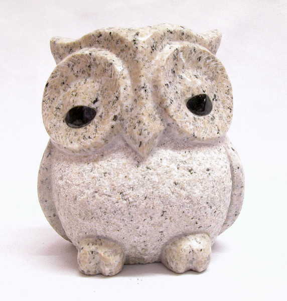 Granite Rustic Owl 6in