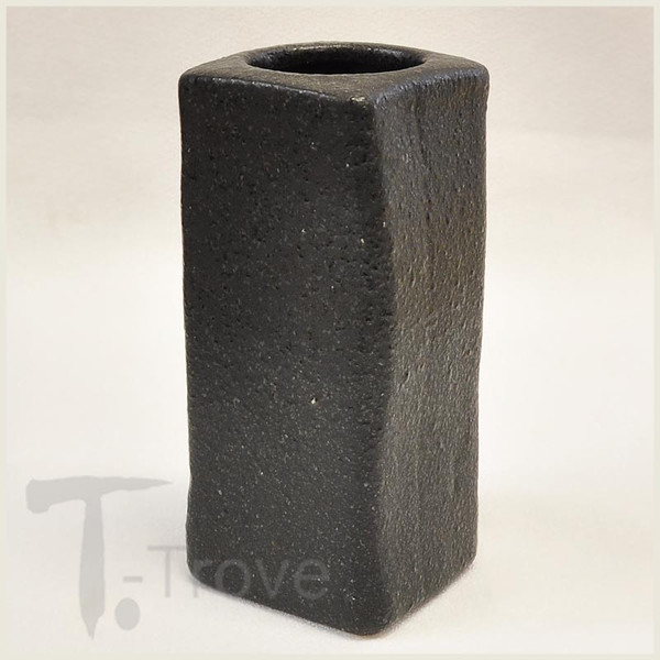 Black Rectangular Japanese Vase