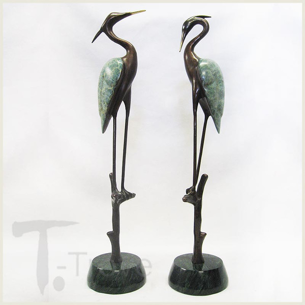 Wetland Herons Pair