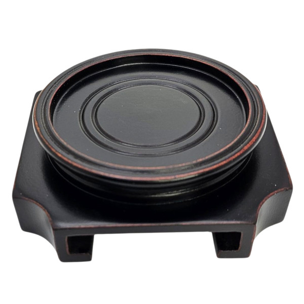 Smaller than 4" Round Top Sq Bottom Stand with no hole