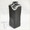 Black and White Drip Rectangular Vase With Small Mouth