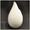 Sizuku White Water Drop Sake Jar Back