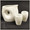 Yururi White Modern Sake Set