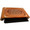 Rosewood Tea Tray Back side with sliding plastic catch tray