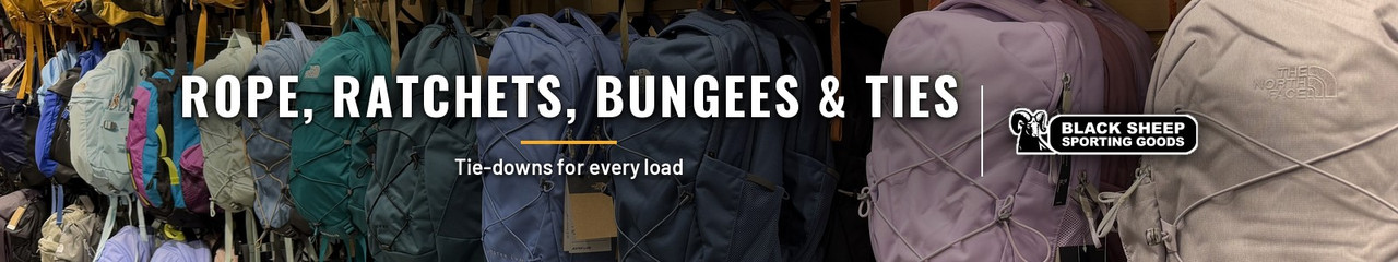 Rope, Ratchets, Bungees, And Tie