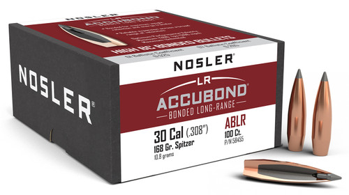 Nosler ABLR-30 168g SP (100ct)-054041584555
