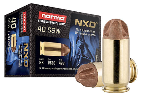 NORMA SD 40S&W 93GR 611440020-810036150200