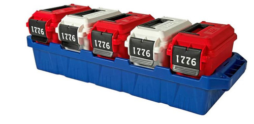 Limited Edition1776 Red&White 5can ammocrate Mini-026057362977