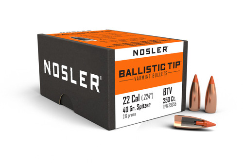 Nosler BT-22 40g SP (250ct)-210000076883