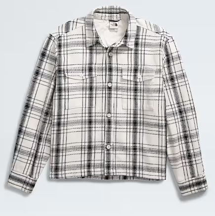 Men's Valley Twill Utility Shacket White Dune-197065016333