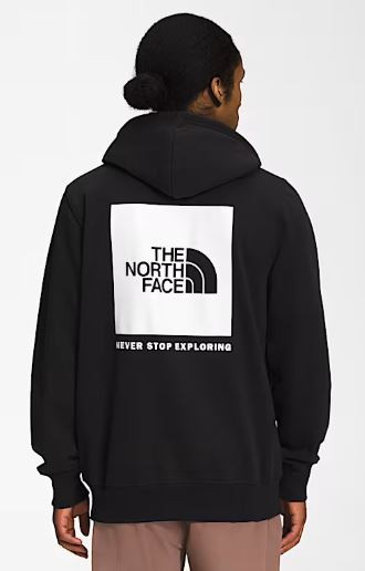 MENS BOX NSE PULLOVER HOODIE TNF BLACK NF0A7UNSKY-196248363608