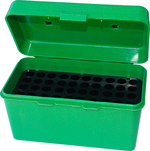 H50-RL-10 Deluxe Ammo Box 50 Round Handle 25-06 30-026057202105