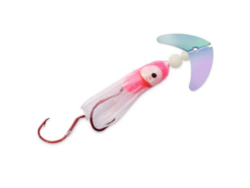 Smile Blade Kokanee Hoochie UV Glo Burst/Pink-25-210000040197