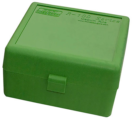 RS-100-10 Ammo Box 100 Round Flip-Top 223 204 Ruge-026057215105
